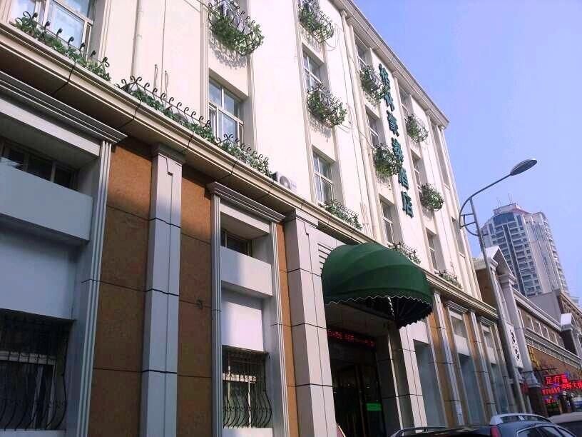 Greentree Inn Qingdao Railway Station East Square Pichaiyuan Express Hotel Luaran gambar